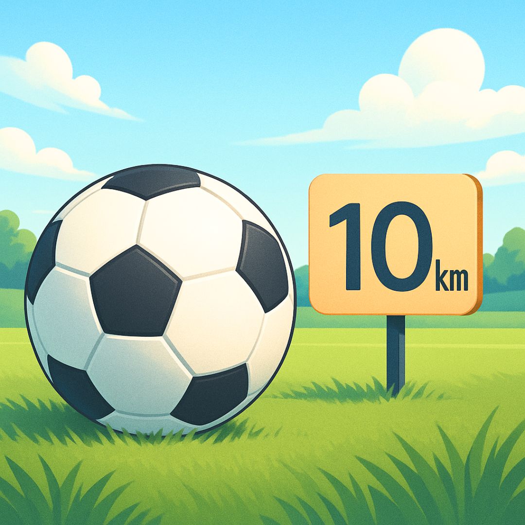 1試合あたりの走行距離平均はどれくらい?