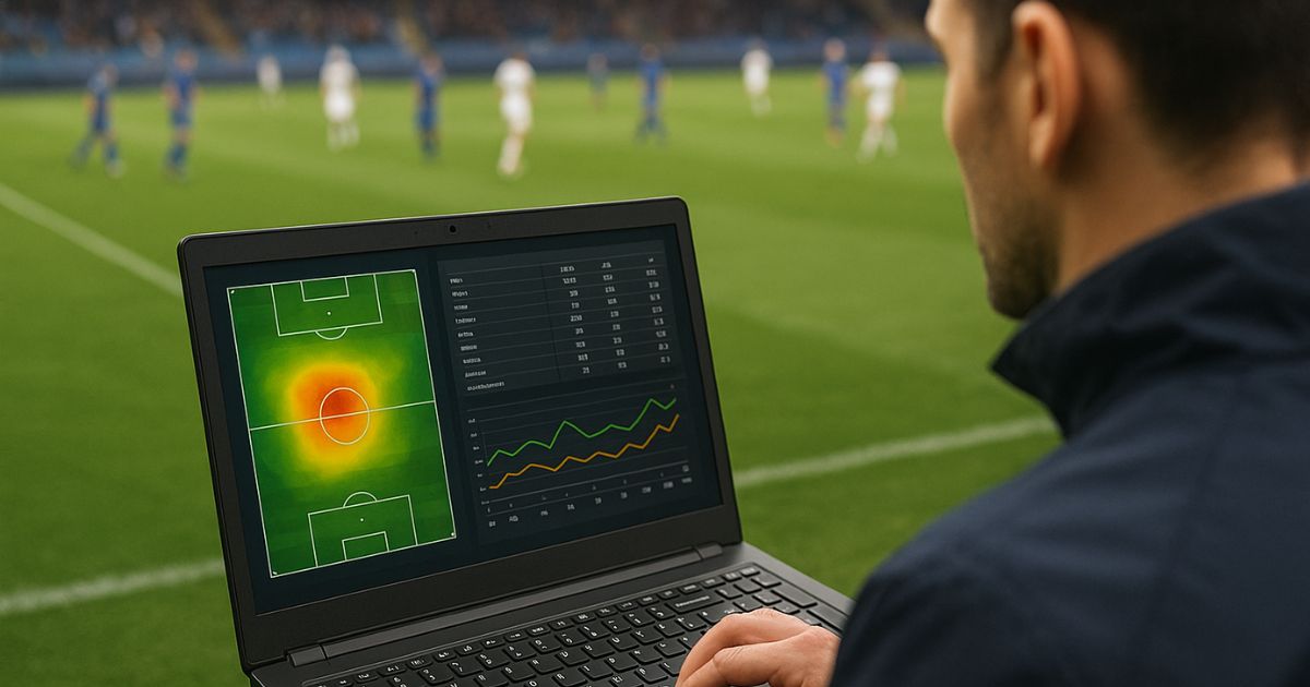 サッカー選手の走行距離の測定と記録方法