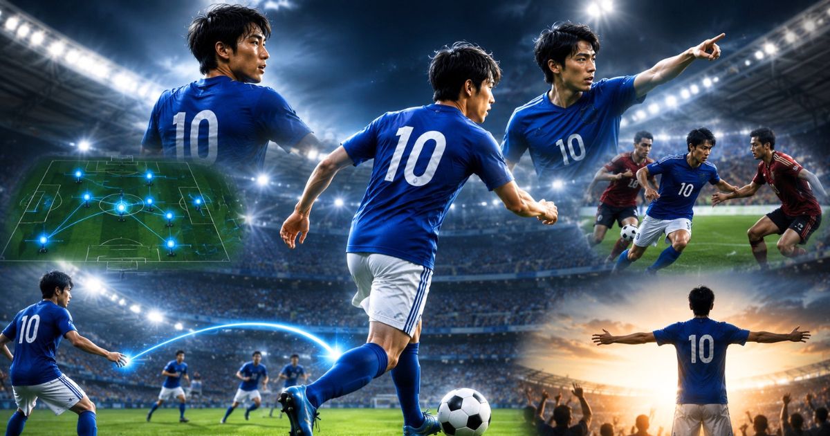背番号10番の有名選手のプレースタイルとは
