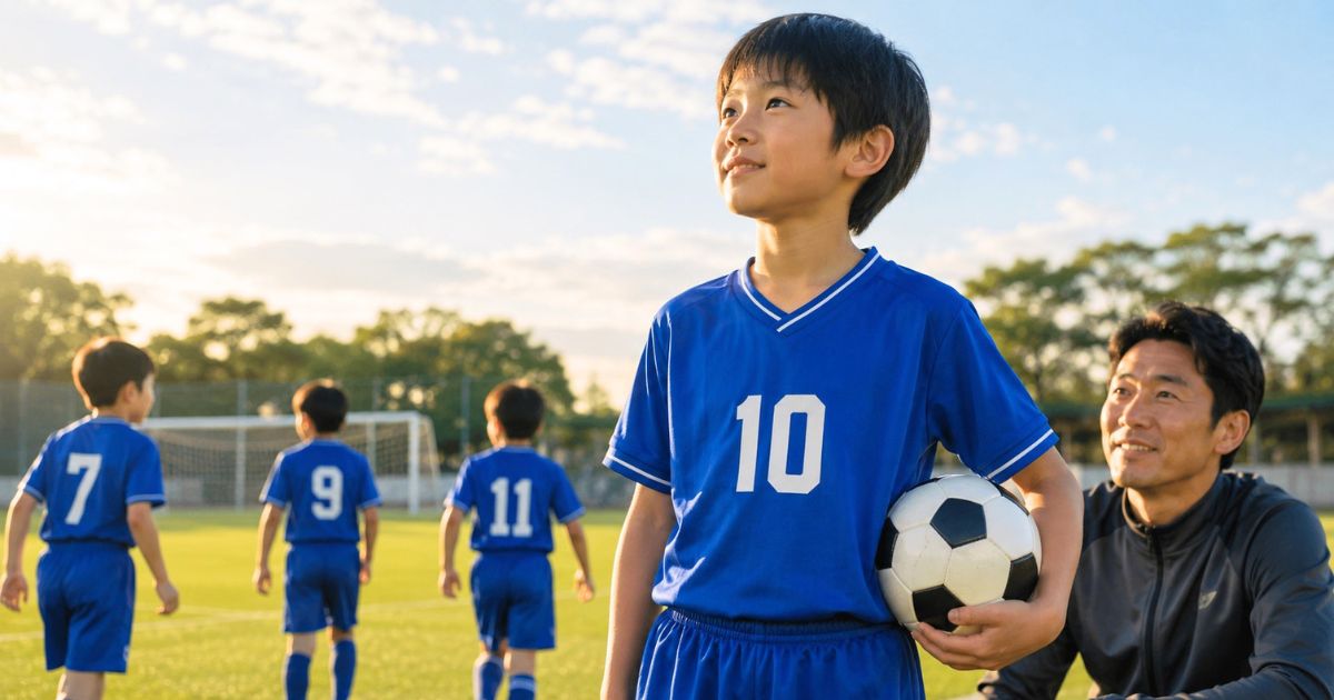 子どもがサッカーで10番をつけたいときの考え方