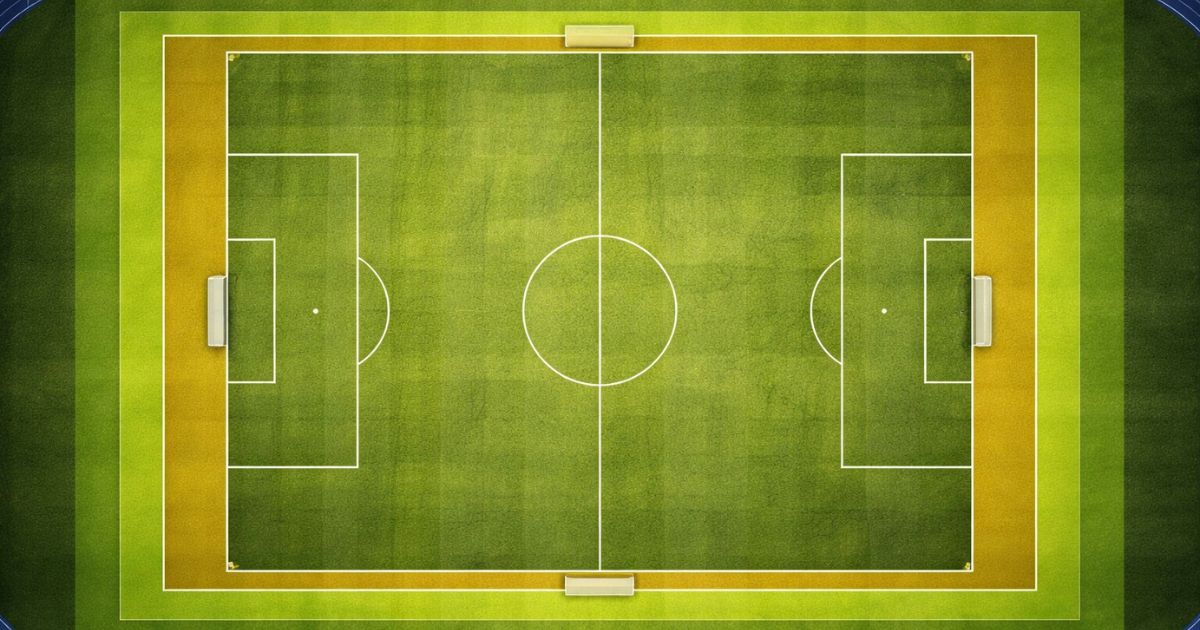 11人制ピッチの規格レンジ