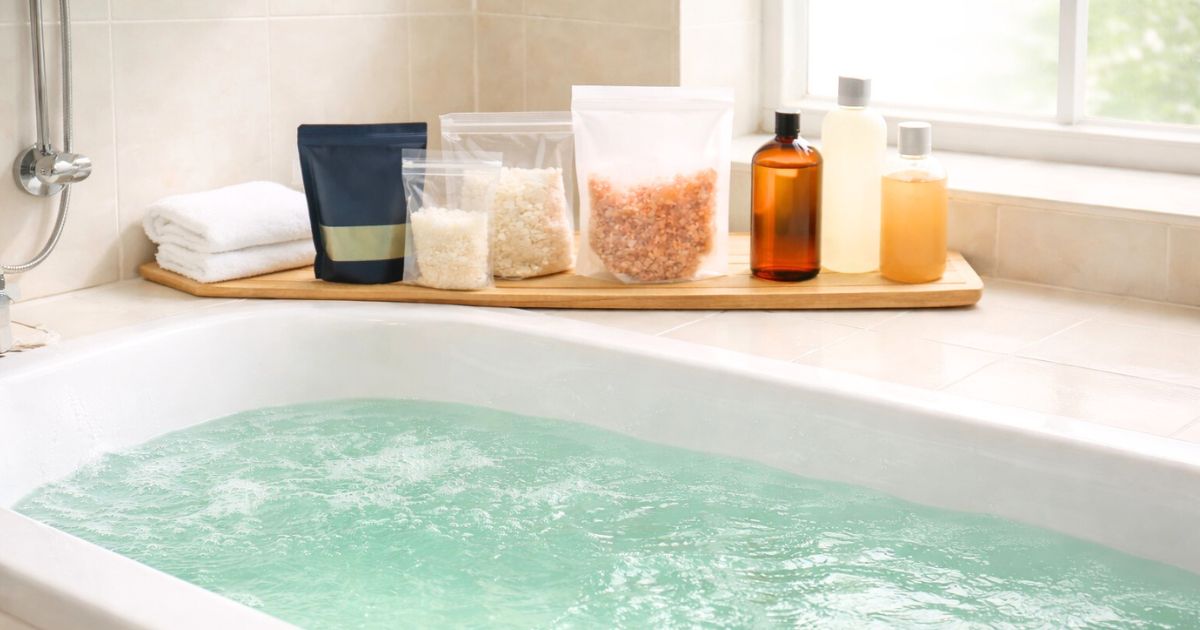 少年サッカーのお風呂と入浴剤の選び方