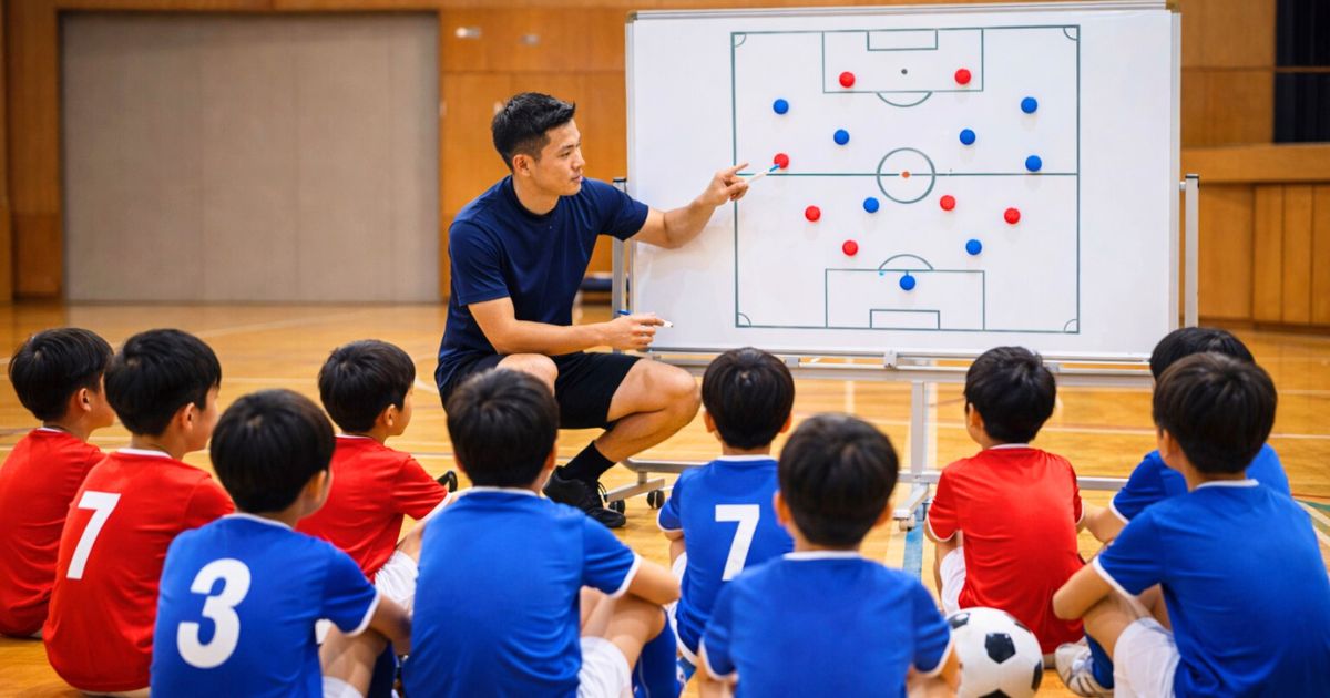 サッカーポジションの上手い順の配置と選び方