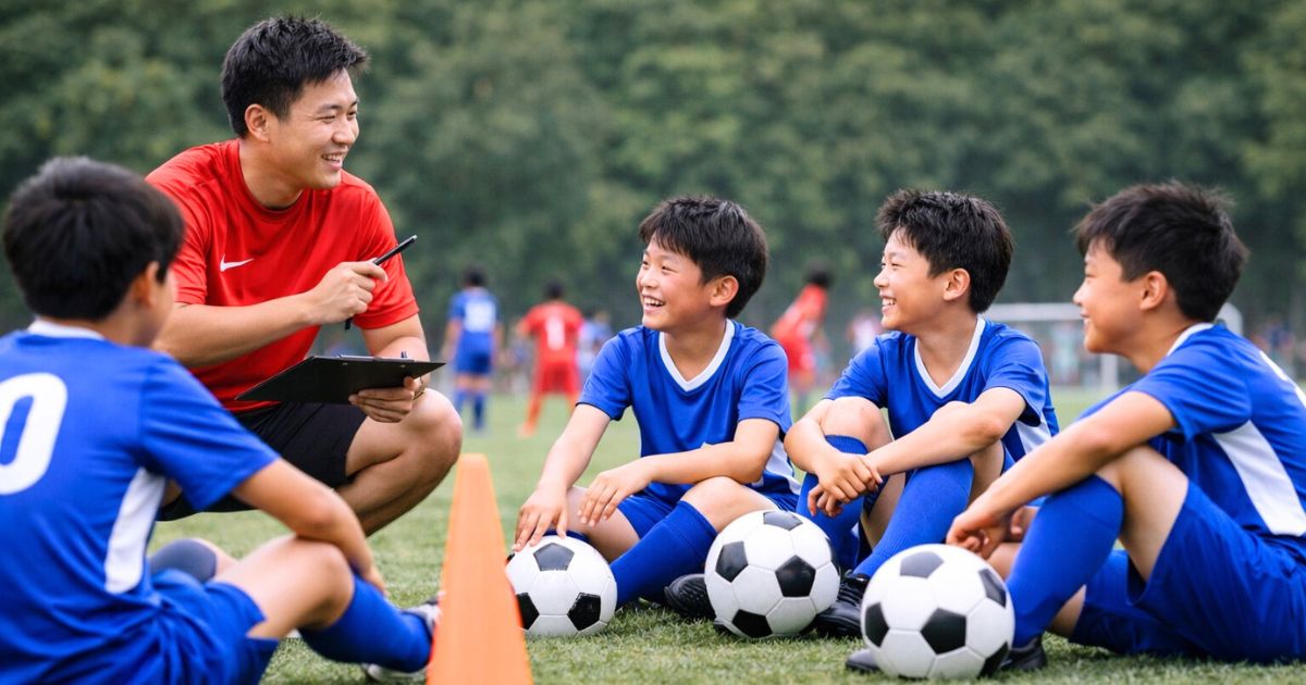 サッカー少年のディフェンスを任せられる子を育てる