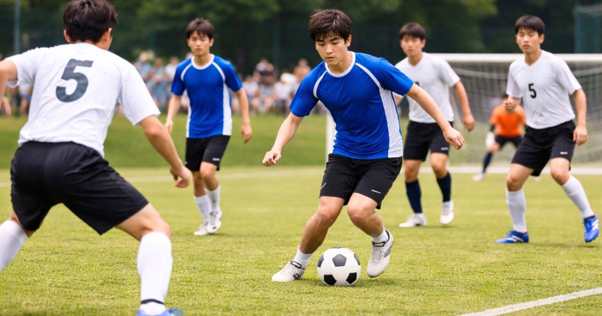 サッカーに効果的な筋トレ｜高校生実践編