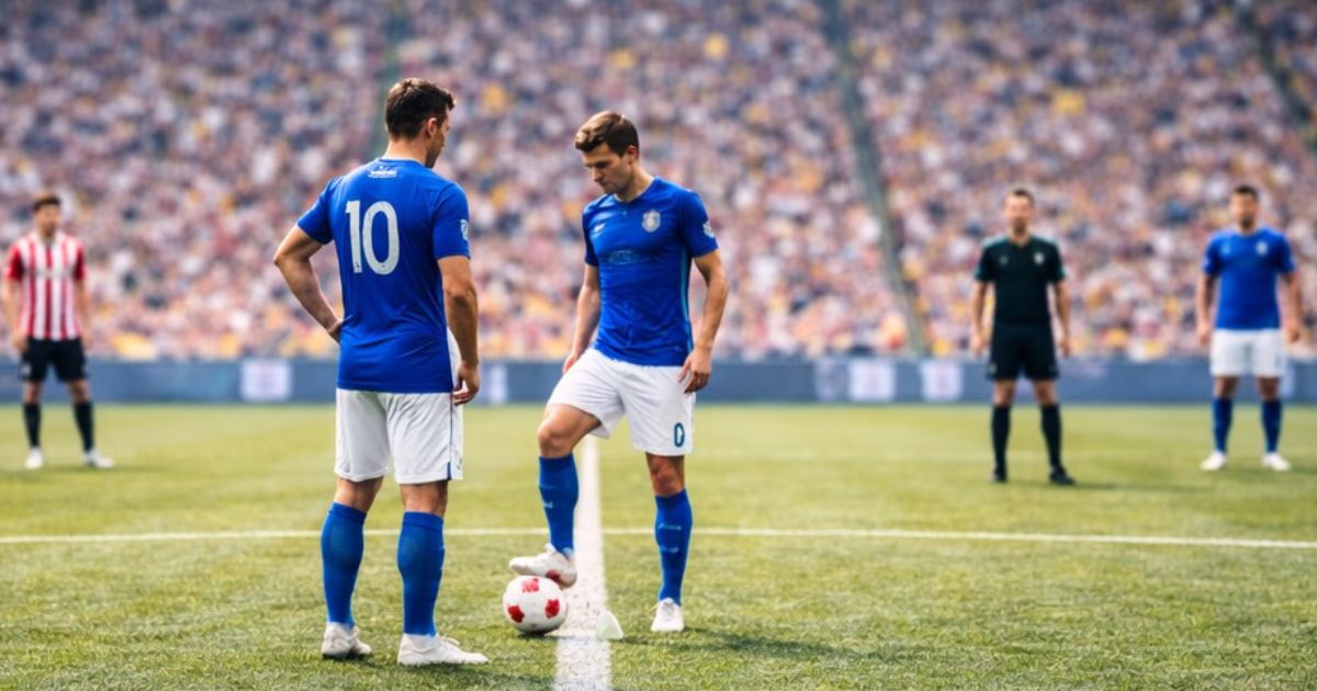 キックオフからの直接ゴール