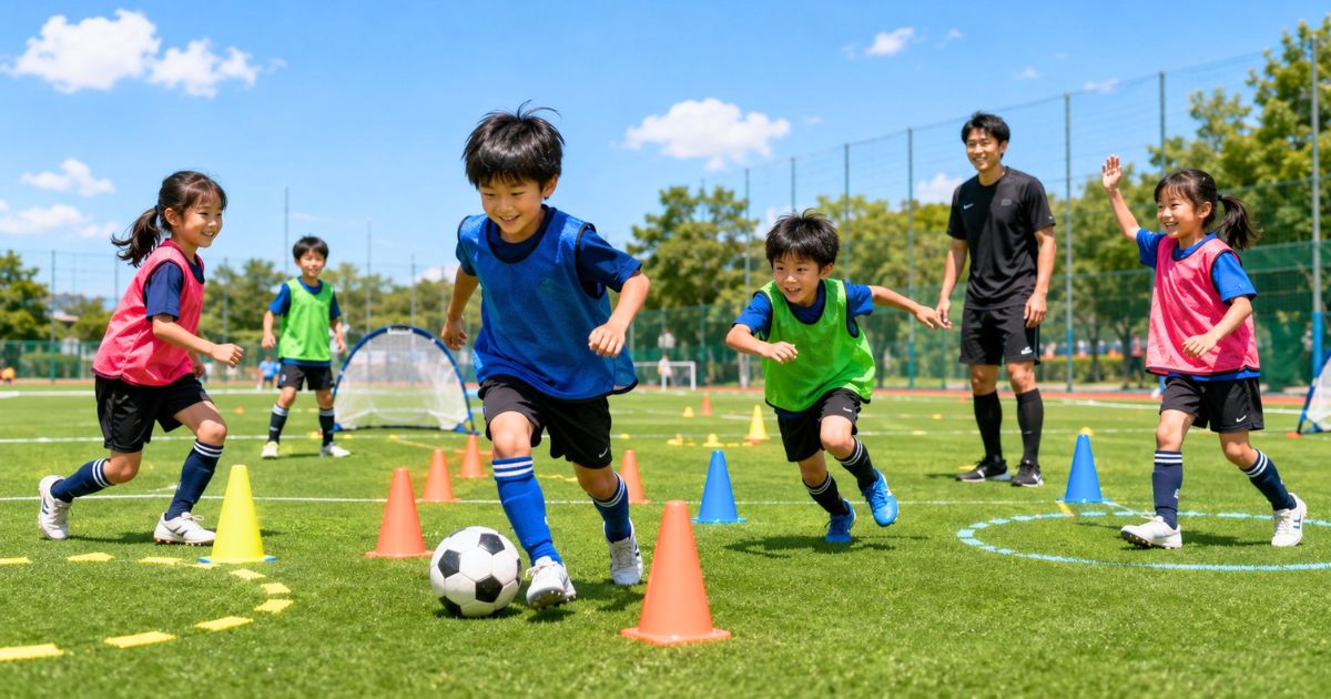 キッズサッカー向け応用メニュー