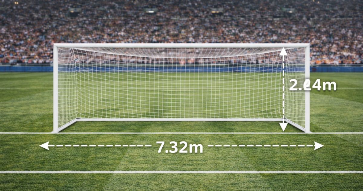 ゴールサイズ7.32×2.44