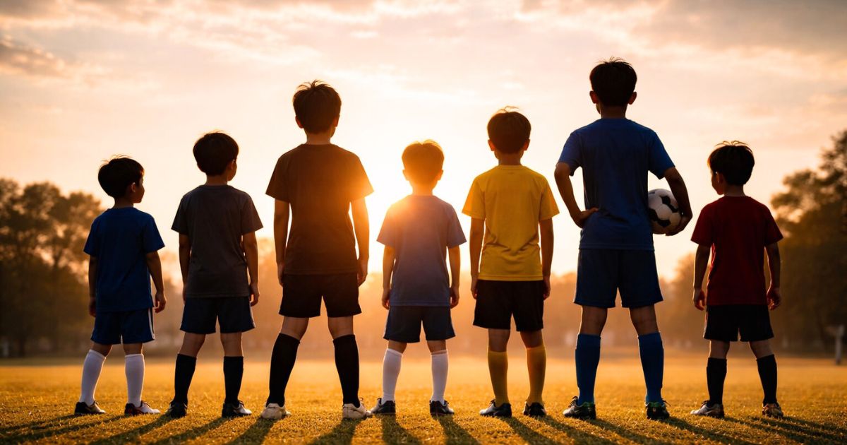 サッカー選手の平均身長