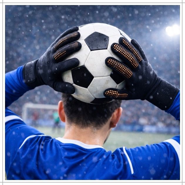 スローインと滑り止め効果