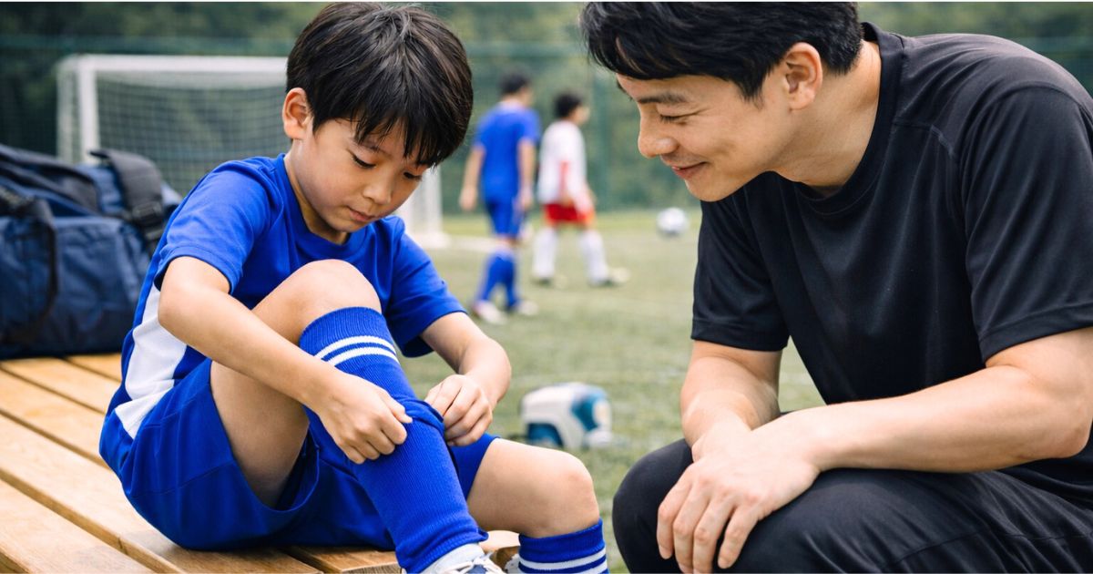 サッカーのすね当ての付け方を徹底解説｜位置とズレ対策まで網羅