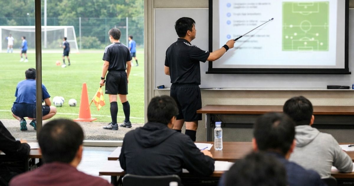 サッカー4級審判の合格率合格率とは？80点基準と合格のコツまとめ