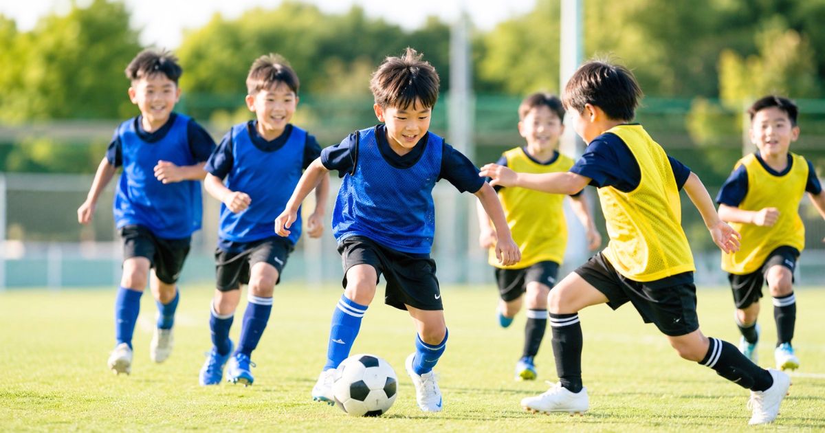 ドリブル鬼ごっこでサッカーを楽しく上達する方法