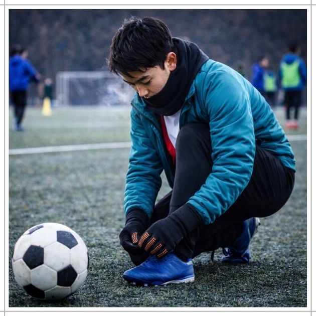 ネックウォーマー・長ズボンはOK