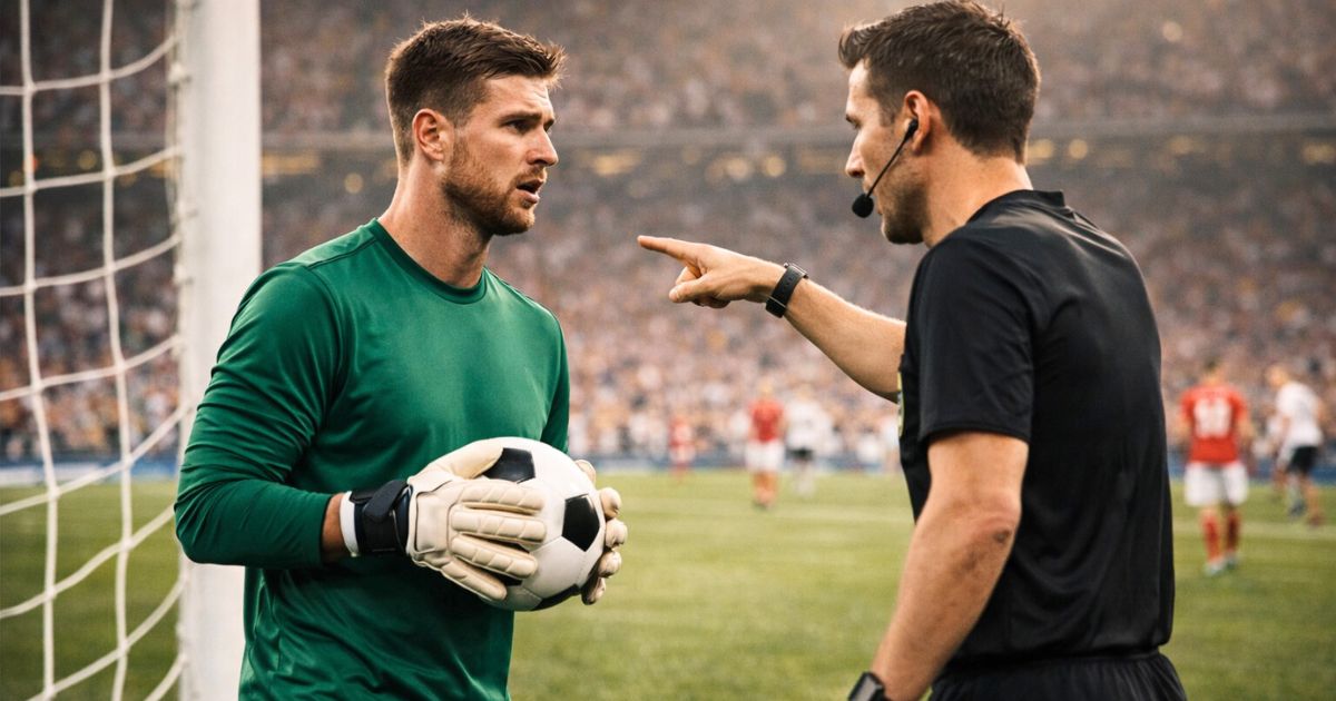 キーパーのパントキックに反則はある?