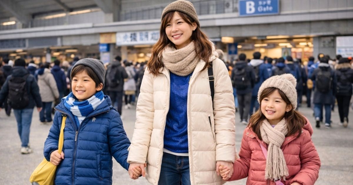 ママコーデは動きやすさがカギ