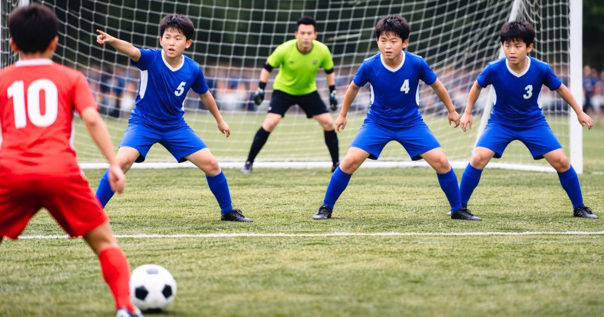 サイドバックのライン管理の考え方