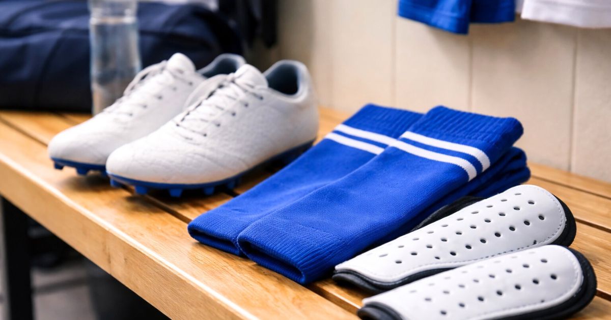 すね当ての付け方：ルールと必須用具