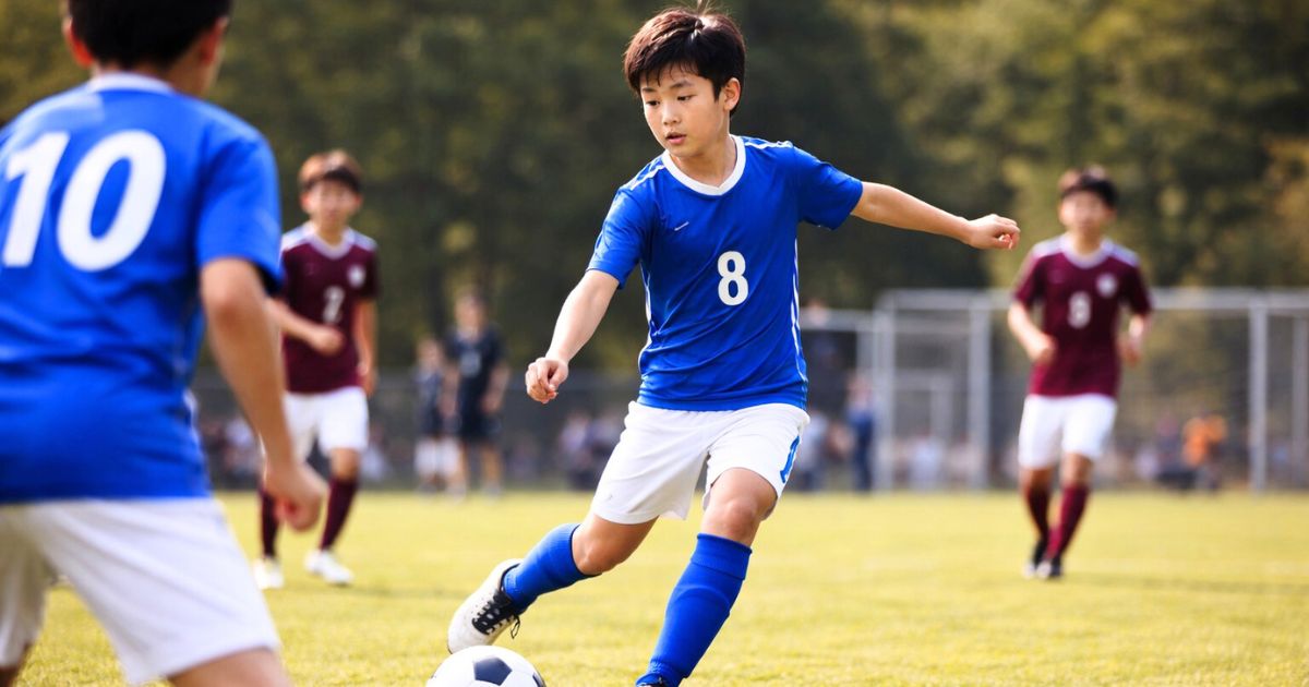 中学生ボランチの動き方