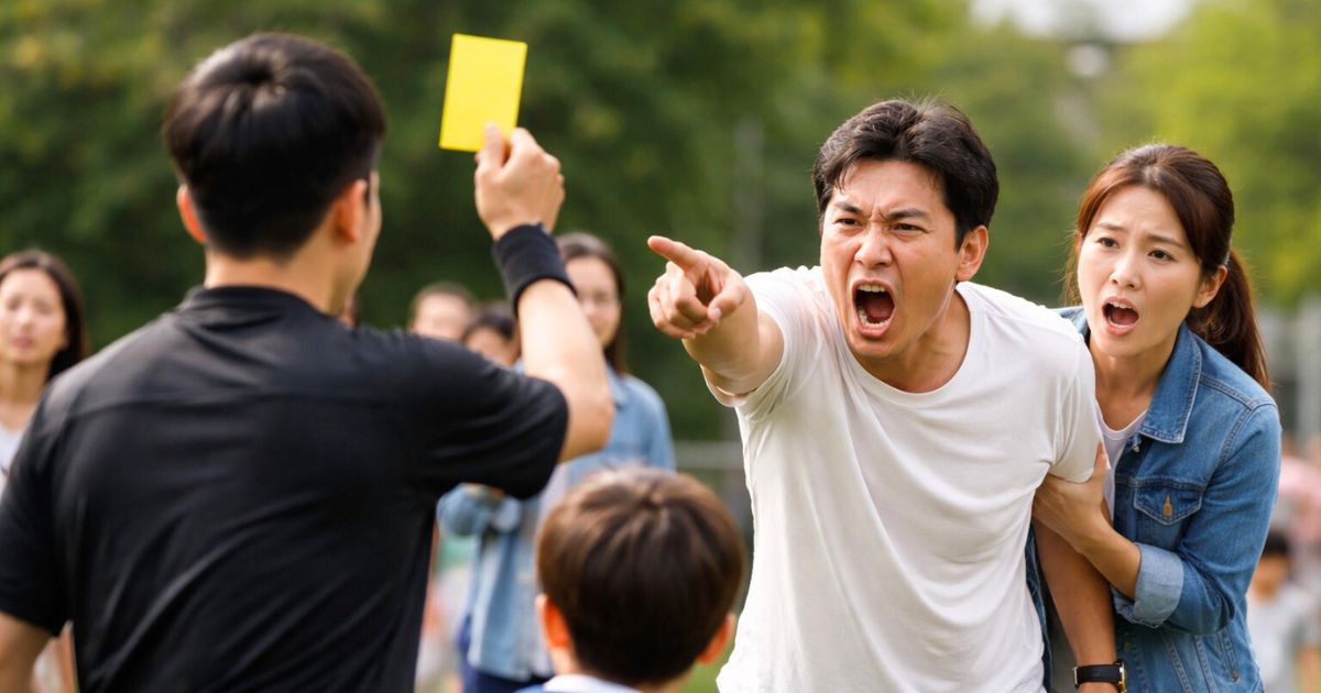 審判への抗議やヤジは厳禁