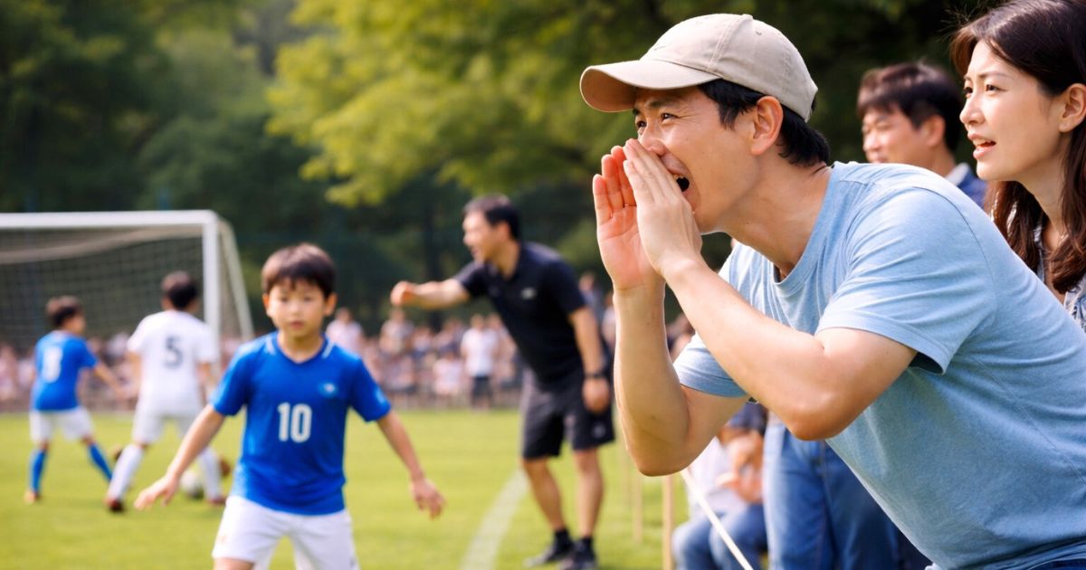 応援マナー違反の指示出し