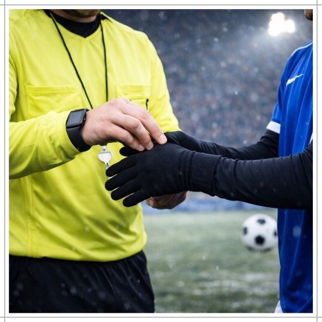 フィールドプレーヤー手袋はOK