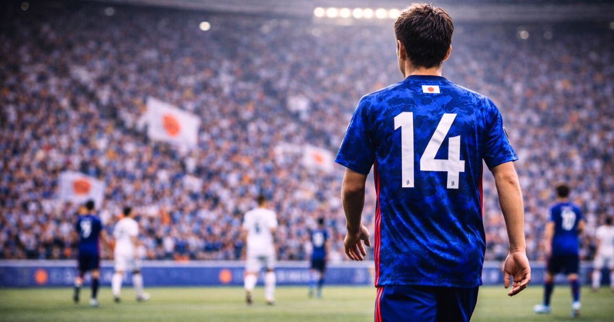 日本代表とJリーグの背番号14を深掘り