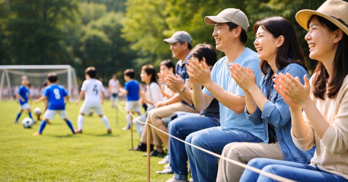 少年サッカー観戦マナーの基本