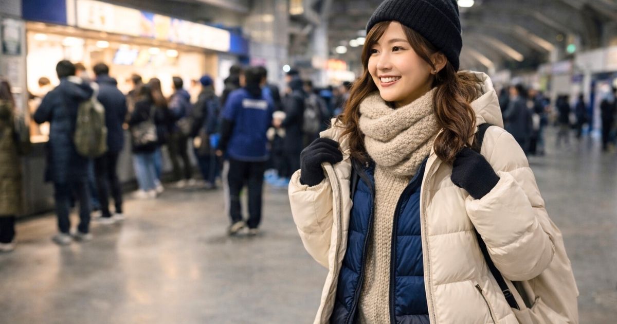 防寒対策は3層レイヤードがおすすめ