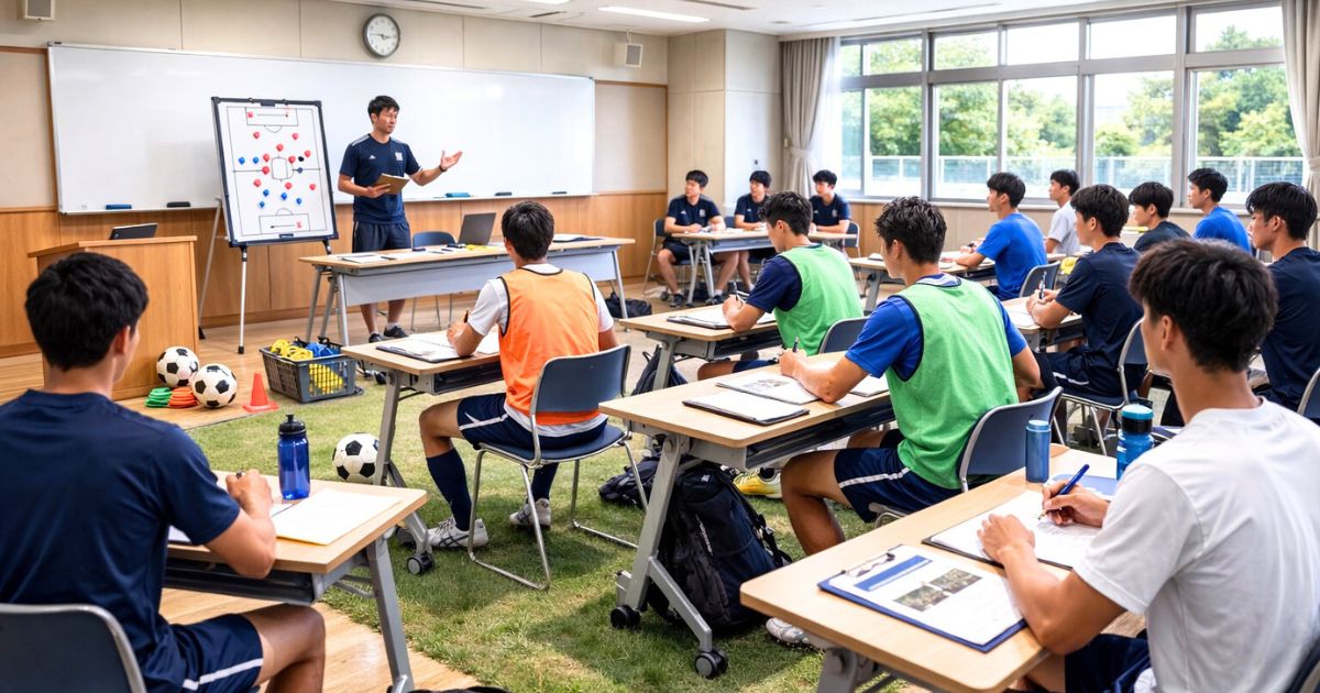 筑波大学サッカー部の入部希望者向けオリエンテーション