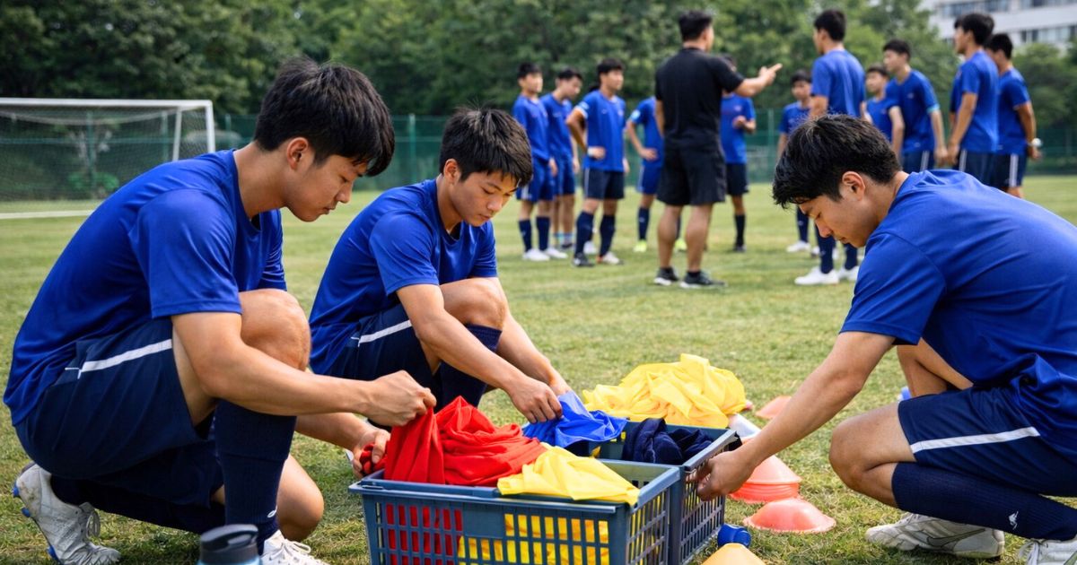 筑波大学蹴球部のフレッシュマンコース