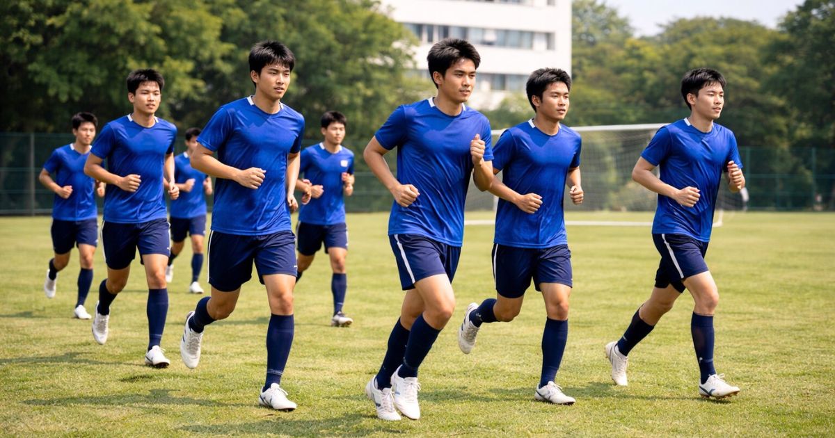 筑波大学サッカー部の入部後の活動