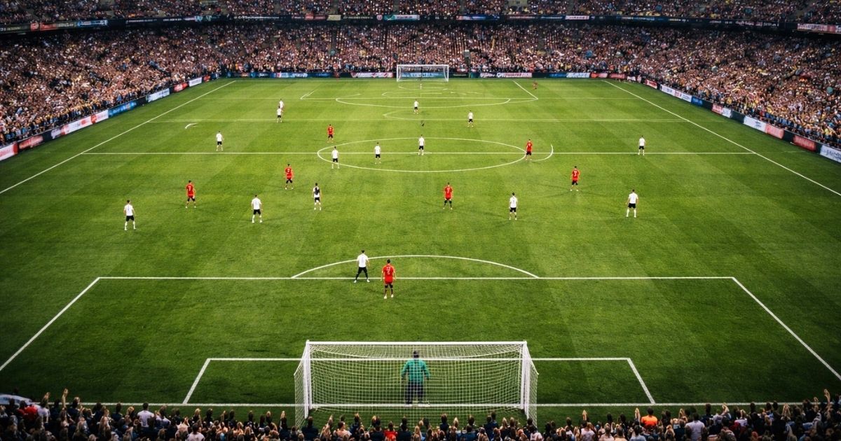 サッカーのフォーメーション4321の基本と特徴