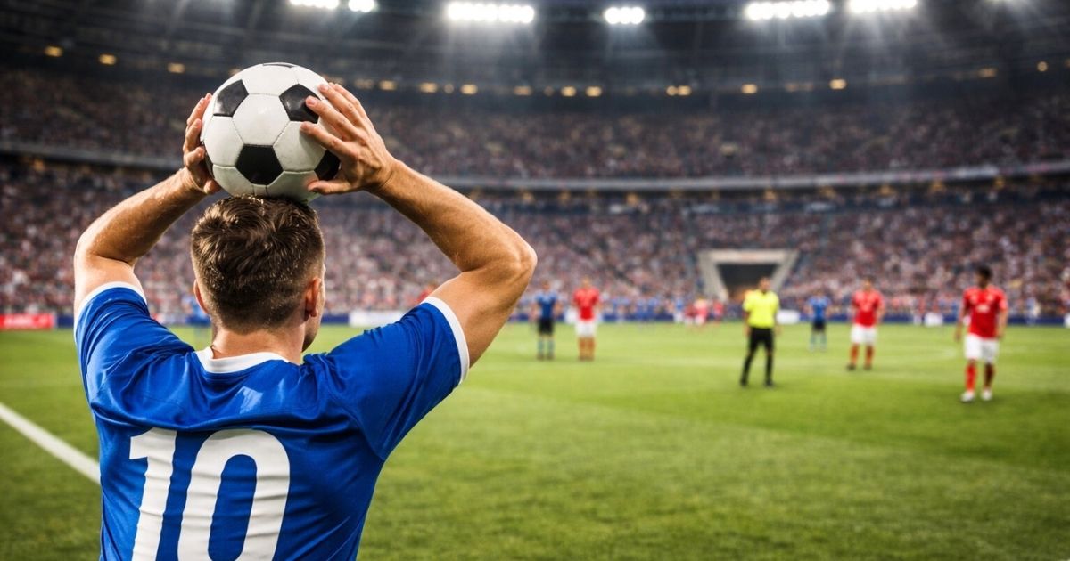 サッカーボールを手で抑えるのは反則？基本を整理