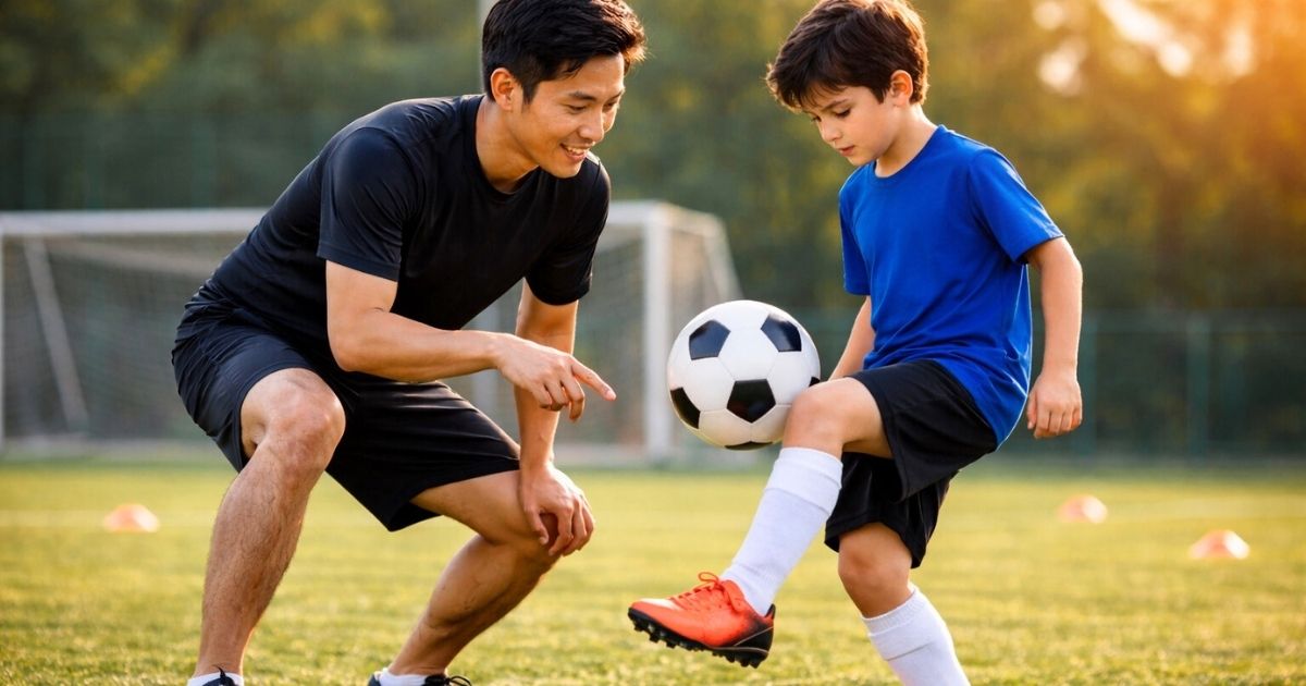 リフティングができないサッカー選手の原因を診断