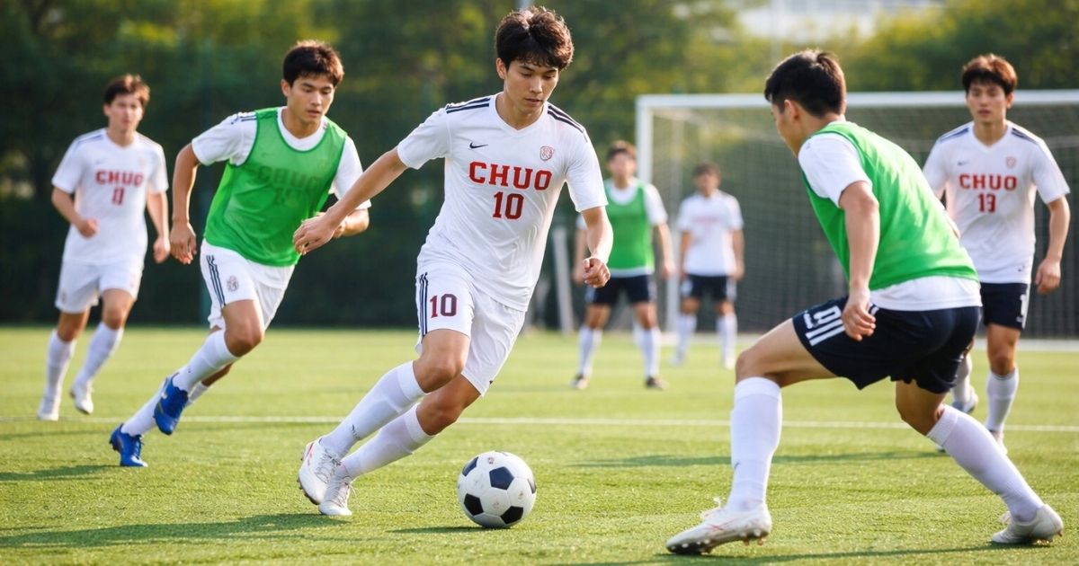 中央大学サッカー部の入部条件と選考の流れを解説