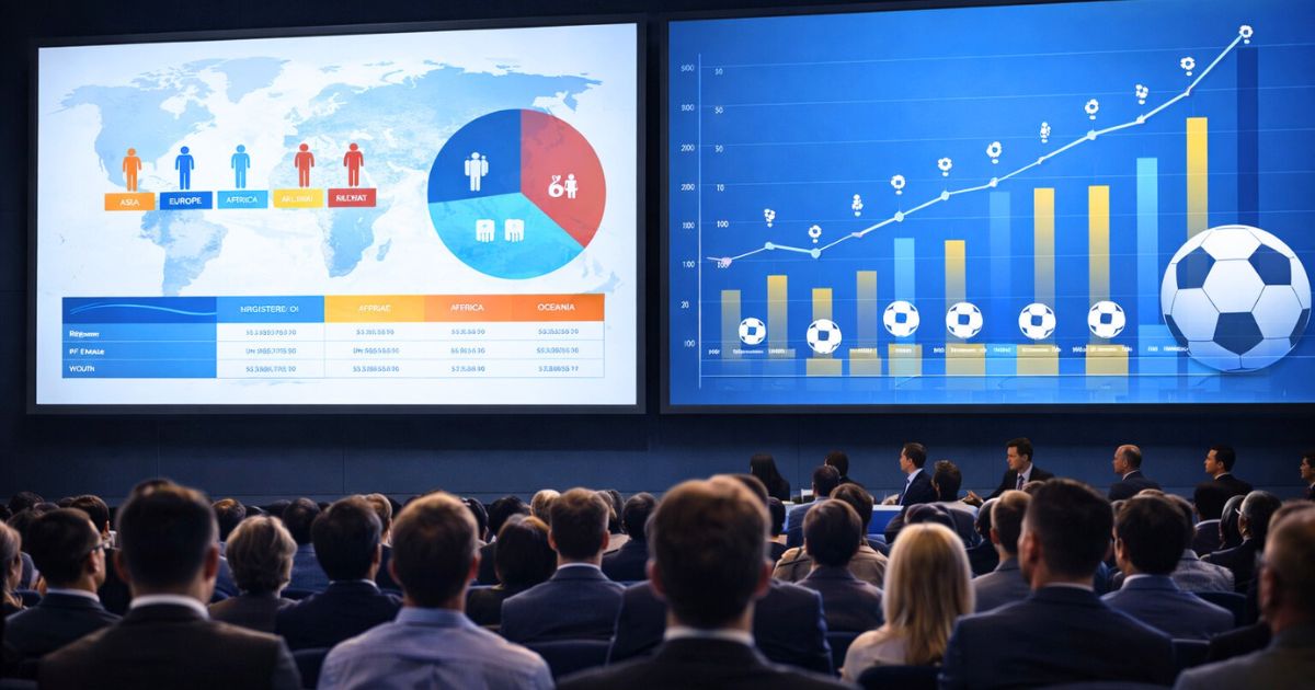 サッカー競技人口の世界最新をどう読む？関連データで補完