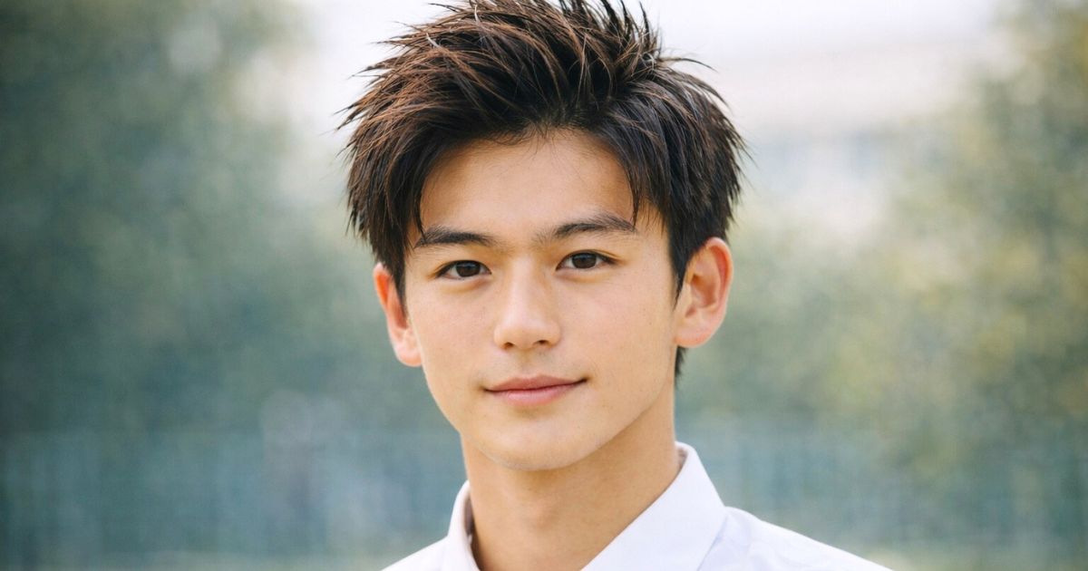 高校生向けアップバングの作り方