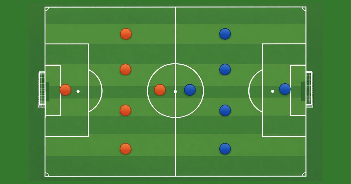 6人制サッカーのフォーメーション完全攻略｜2-2-1から実戦まで
