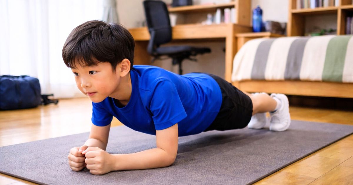 ブレない軸を作る!体幹トレーニングを自宅で