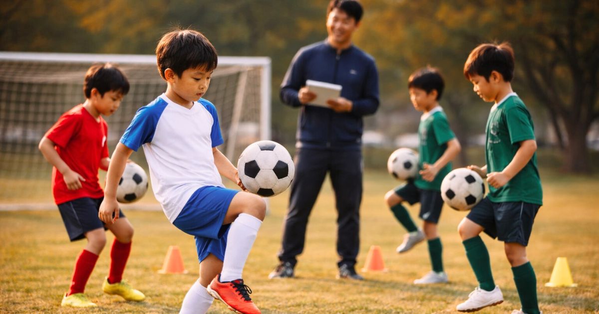 リフティングができない子の伸ばし方