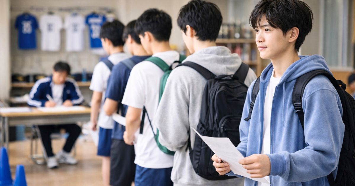 一般入部できるかを整理