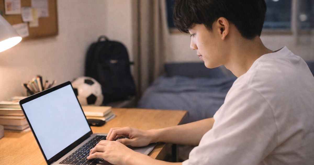 問い合わせ先メールの確認方法