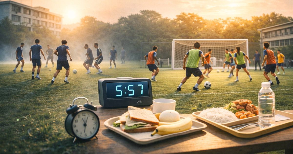 練習時間・練習場所のリアル