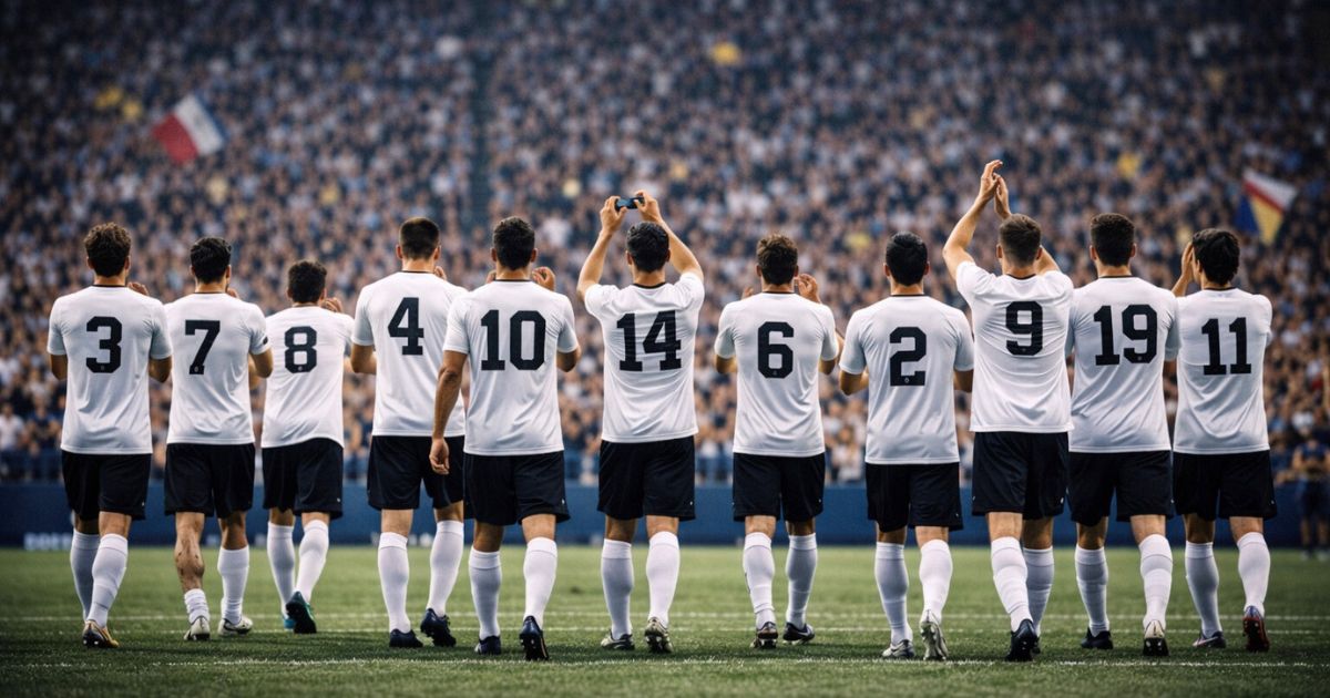 背番号のルールと登録人数の基本