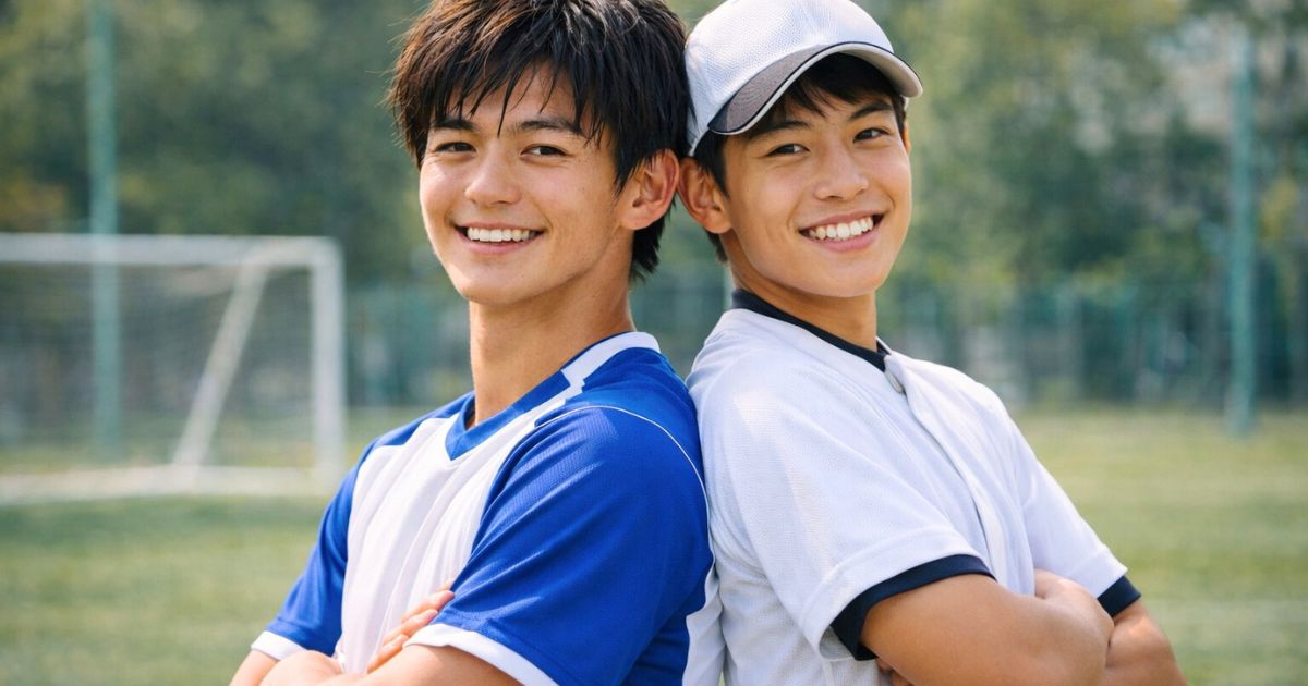 サッカー顔と野球顔の違いとは