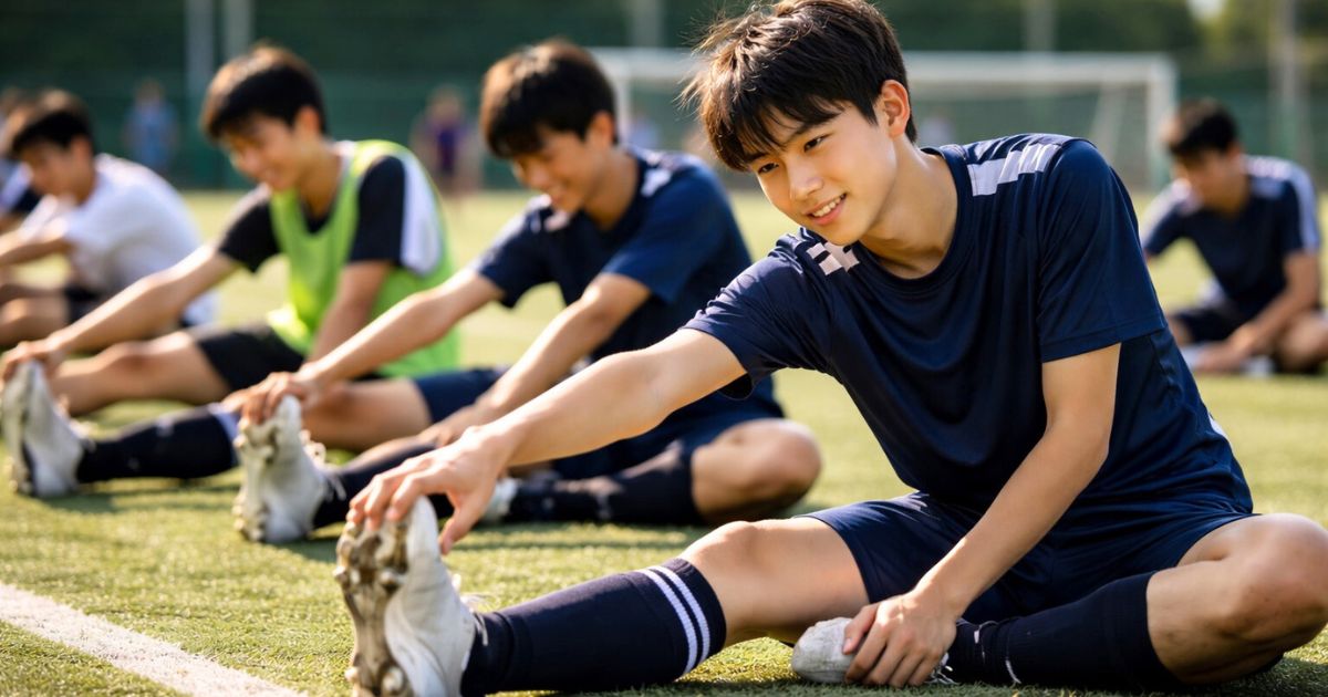 昌平高校サッカー部のセレクションや練習参加をイメージした選手