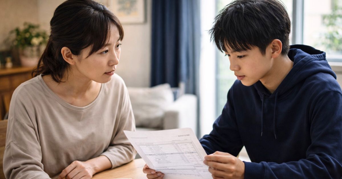 高校サッカーへの進学について親子で費用や生活を確認するイメージ