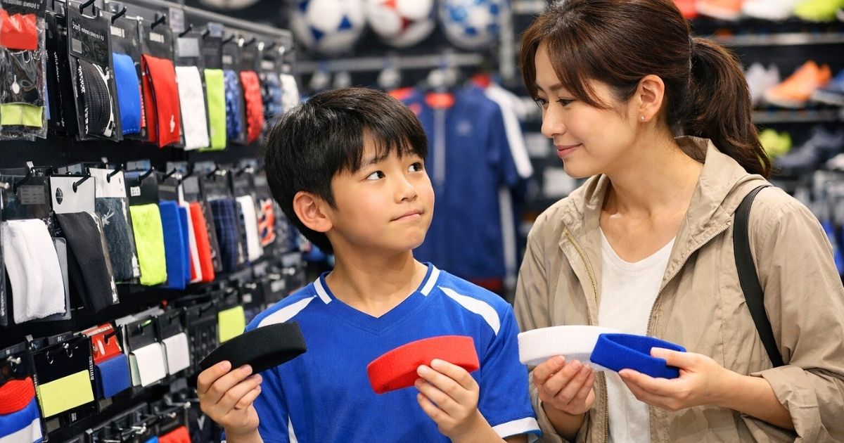 人気モデルから見るサッカーのヘアバンドおすすめ