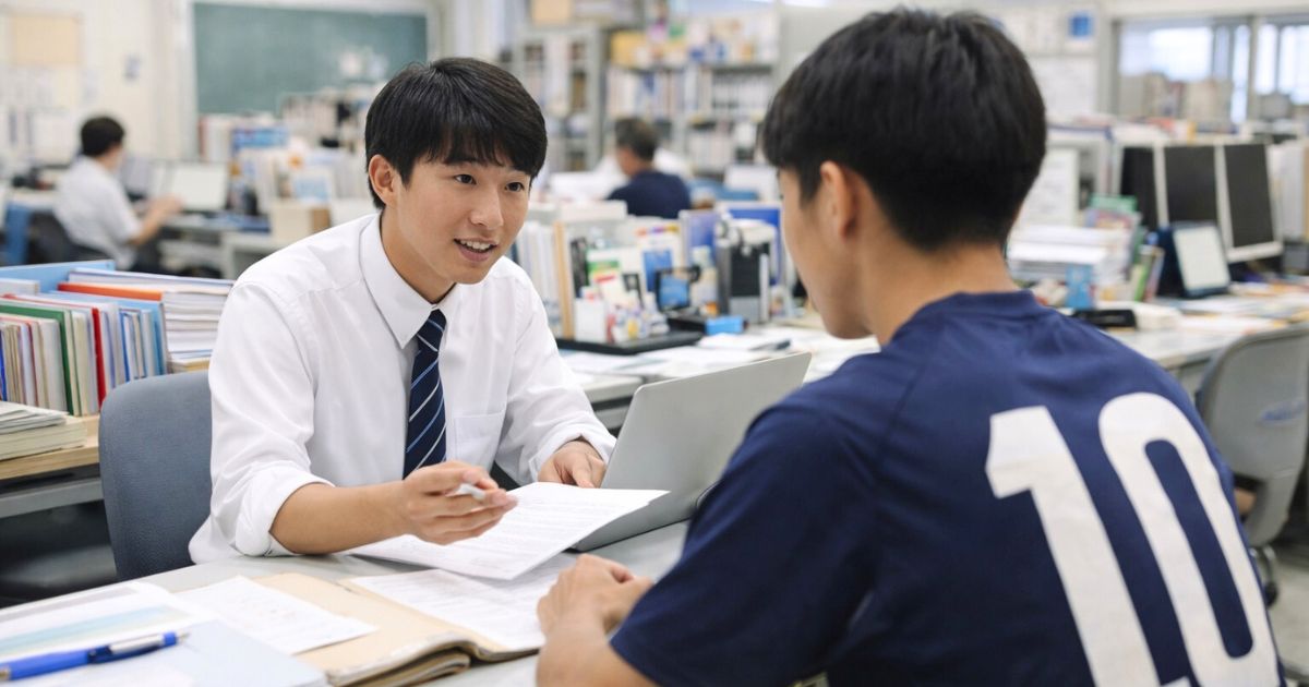 スポーツ推薦の入部の流れ